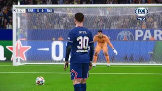 Recreación PSG 1-0 Real Madrid - Uefa Champions League 2022