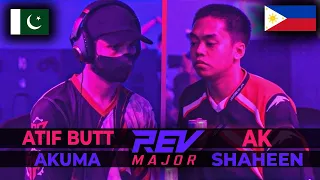 REV MAJOR 2022 - ATIF BUTT (Akuma) VS AK (Shaheen) TOP 8 LOSER | TEKKEN 7