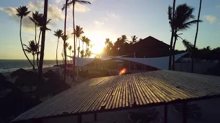 Sunrise on the beach in the Dominican Republic, Grand Bavaro Princess