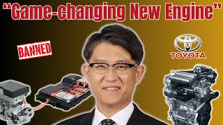 Toyota CEO's Bombshell: Our New Engine Will Destroy The Entire EV Industry!