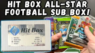 Opening The February Hitbox Sports Cards All Star Football Subscription Box!