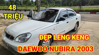 ô tô cũ giá rẻ  48 triệu daewoo nubira đẹp leng keng 0796822220