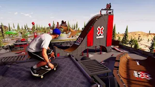 NEW PARKS *SKATEBOARD* Free Roam Gameplay in Riders Republic | Alpha Footage