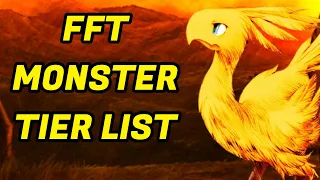 Final Fantasy Tactics Monster Tier List