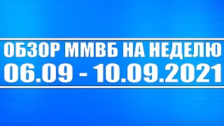 Обзор ММВБ - 06.09 - 10.09.2021 + Акции России, Китая + Минфин США обвалит рынки? + Серебро, платина