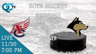 Boys Hockey: Robbinsdale Armstrong/Cooper @ Andover | Andover High School | QCTV