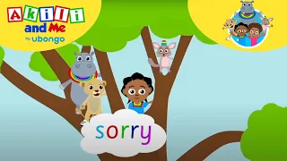 Akili learns to say sorry | Akili & Me | Learning videos for kids