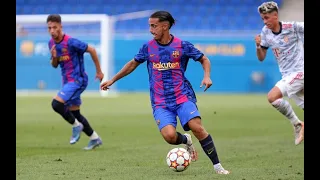 Txus Alba vs Bayern München U19 ● FC Barcelona U19 ● Juvenil A (14/09/2021)