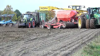 Holmer - Ropa - John Deere - ++ / Rübenernte + Aussaat - Havesting Beets + Seeding  2020