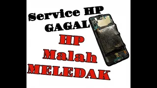 Service HP Gagal baterai meledak