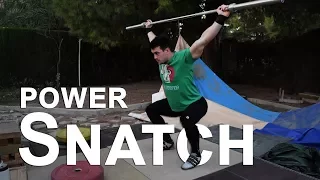 POWER snatch: diferencias, uso, técnica, errores...