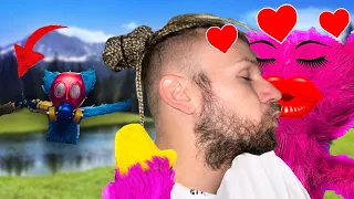 GAS MASK HUGGY WUGGY ist EIFERSÜCHTIG auf KISSY MISSY um 3 UHR NACHTS!! (Poppy Playtime Chapter 3)