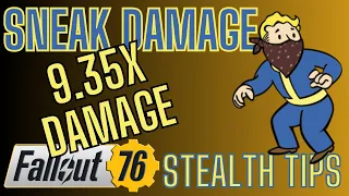 Fallout 76: Sneak Damage Explained - Stealth Tips for New Players