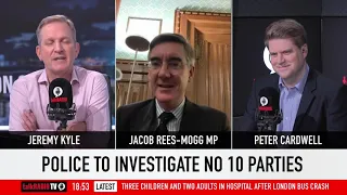 Jacob Rees Mogg: Ukraine is more important than partygate