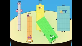 Numberblocks Band But 10,000s