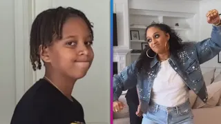 Tia Mowry’s Son ROASTS Her Dance Moves