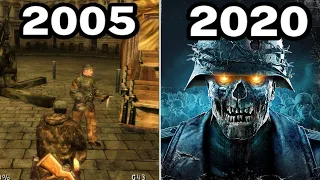 Graphical Evolution of Sniper Elite (2005-2020)