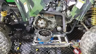 How to Replace a Clutch in 110cc 125cc Quad in 15 minutes.