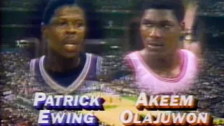 Patrick Ewing vs. Akeem Olajuwon: Their 1984 NCAA title game battle