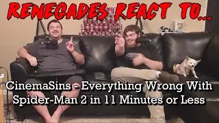 Renegades React to... Cinema Sins - Everything Wrong With Spider-Man 2 in 11 Minutes or Less