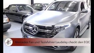 Teslafahrer und Mercedes-Sammler Laudeley testet den EQC - Ist es sein persönlicher Tesla Killer?