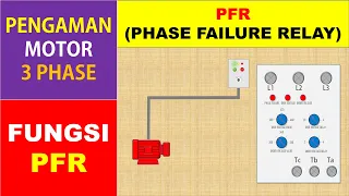 Pengenalan dan Fungsi PFR  (Phase Failure Relay) Pengaman Motor 3 Phase