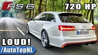 LOUDEST! AUDI RS6 C7 in the WORLD - REVS ONBOARD & EXHAUST SOUND by AutoTopNL