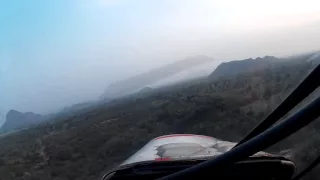 Ultralight landing in turbulent air