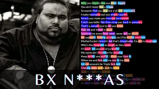 Big Pun - BX N***as | Rhymes Highlighted