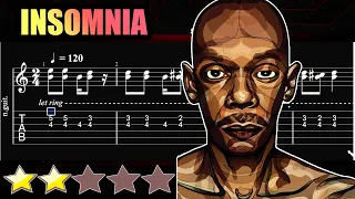 Faithless - Insomnia Guitar Fingerstyle [ Tutorial ]