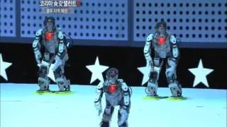 Robot performance,  Bunker    Korea`s Got Talent 2, 벙커   코리아갓탤런트2