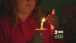 Johnson family has candlelight vigil