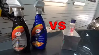 Turtle Wax Seal N Shine/Ice Spray Wax VERSUS Gyeon ONE !! Can This TW Duo Outlast A Coating?