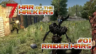 7 Days to Die War of the Walkers Mod | Starting Fresh & Having  A Great 1st Day! | Lets Play