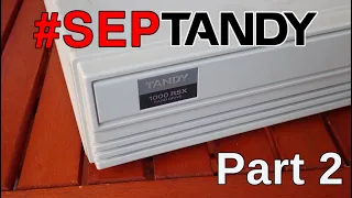 #SepTandy with Tandy 1000 RSX (Part 2): cleaning and setup