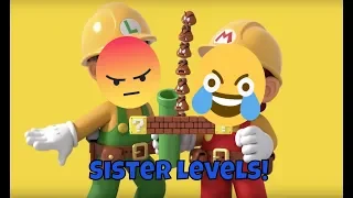 This is what happens when my sister makes me a Mario Maker 2 level...