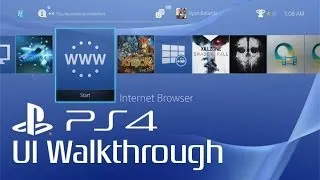 Complete PS4 UI Walkthrough [Multi-tasking, Settings, Profiles, Messages, PS Store, etc.]