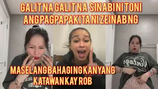 GALIT SI TONI FOWLER SA GINAWA NI ZEINAB HARAKE SA PAGPAPAKITA NG MASELANG PARTE NG KATAWAN!