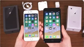 Apple iPhone 8 & 8 Plus Unboxing!