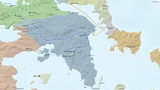 First Persian invasion of Greece - Mapping Herodotus