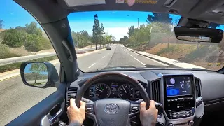 2021 Toyota Land Cruiser POV Test Drive (3D Audio)(ASMR)