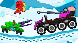 НОВЫЕ ТАНКИ И НОВЫЕ ДРОНЫ! Tank Craft tank battle