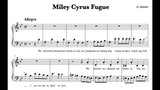 artofcounterpoint - Miley Cyrus Fugue