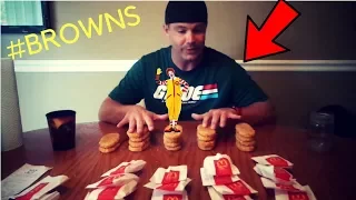 WORLD RECORD 18 MCDONALD'S HASH BROWNS IN 1 MINUTE??