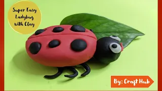 🐞 Ladybug with clay