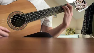 shape of my heart - guitar fingerstyle