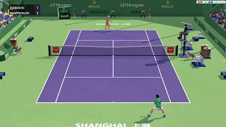 Djokovic vs Shapovalov Full Ace Tennis ATP1000 R32 Shanghai Masters