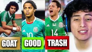 RANKING THE BEST AND WORST MEXICAN PLAYERS OF ALL TIME 🏆