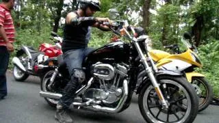 Harley Davidson Super Low 883 - Riding impression & sound