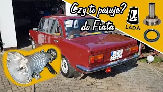 Polish Fiat 125p 1300 - Leaking Oil from the Gearbox - Balancing the Driveshaft - Classic Car